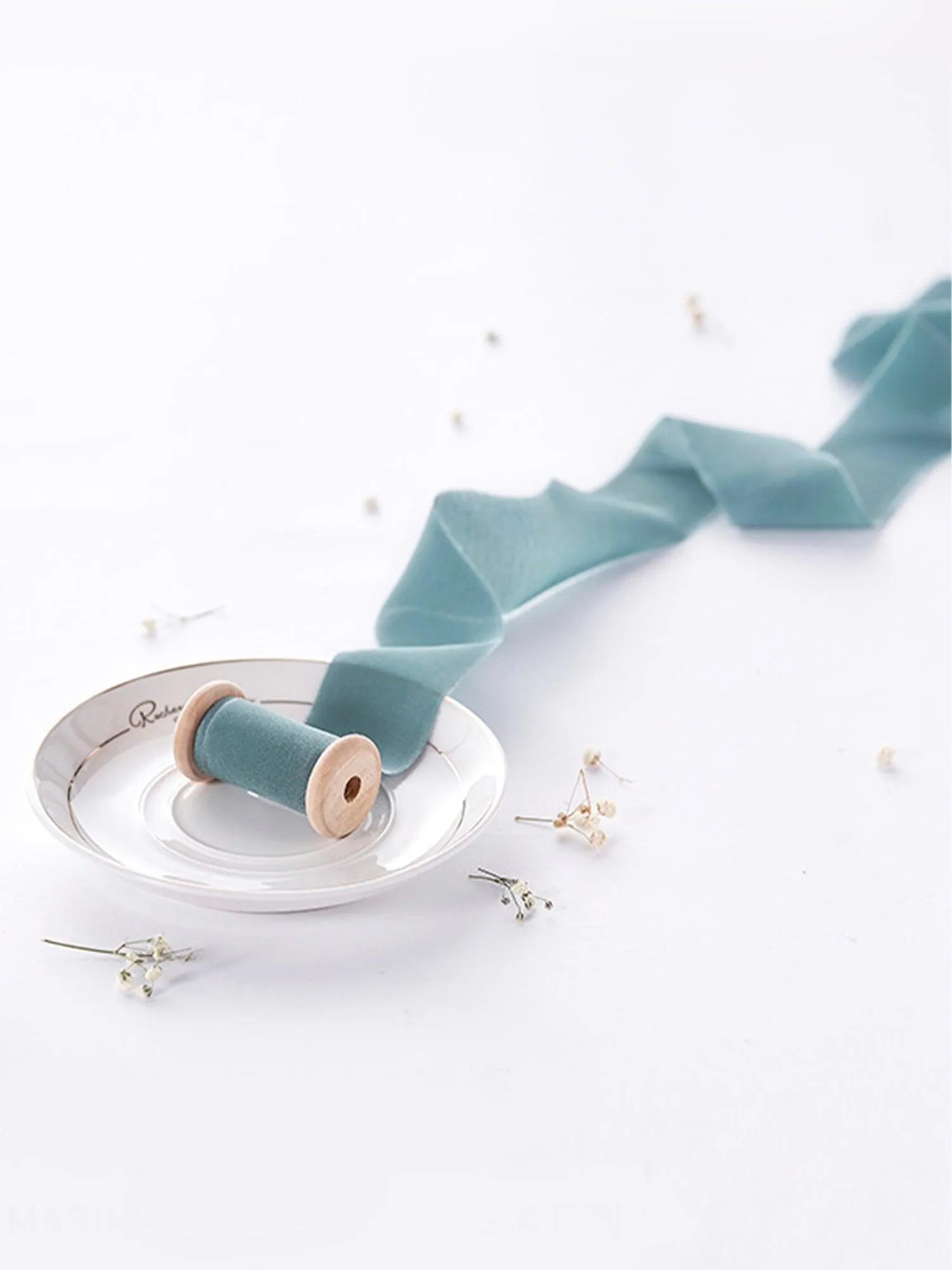 1.2Yd Chiffon Ribbon - Teal