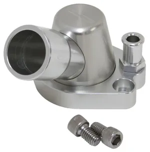 Billet Thermostat Housing - Silver AF64-2091S