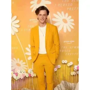 Gavin Casalegno The Summer I Turned Pretty Premier Yellow Tuxedo