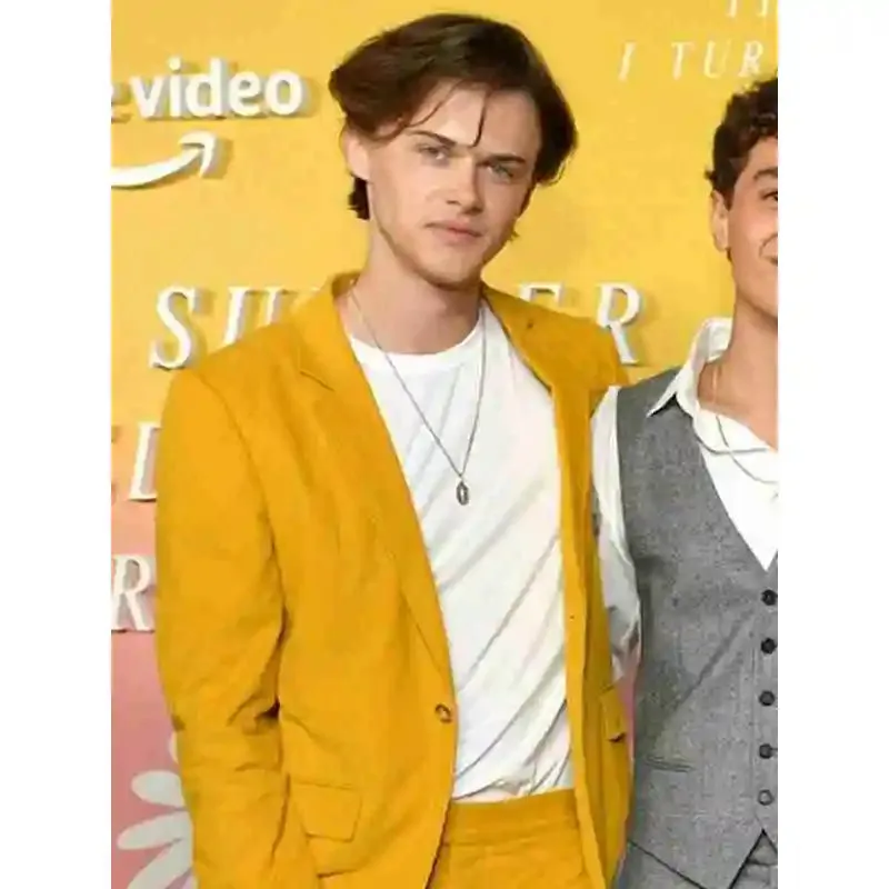 Gavin Casalegno The Summer I Turned Pretty Premier Yellow Tuxedo