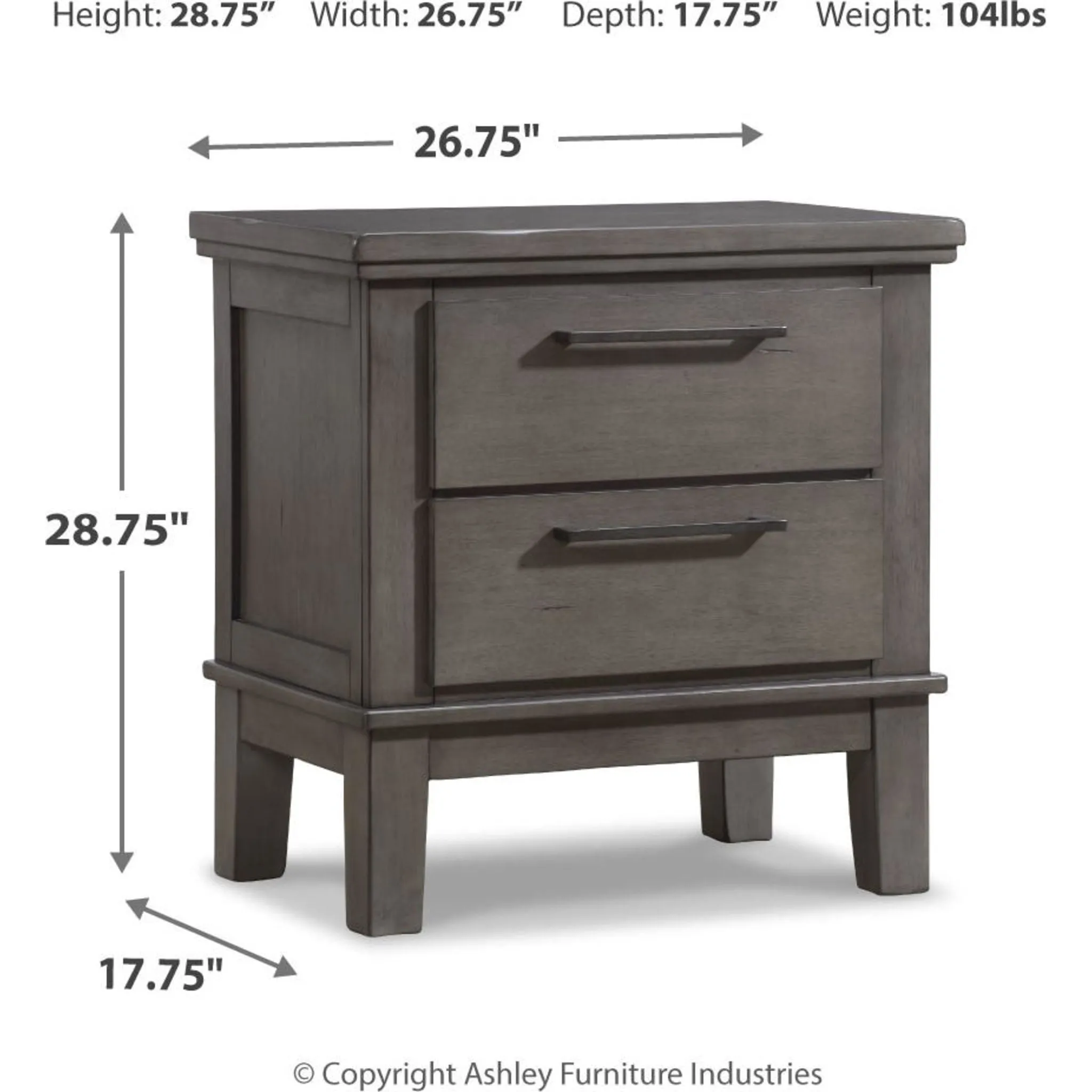 Hallanden Nightstand