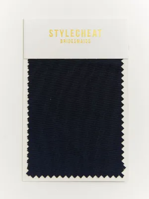 Luxe Jersey Bridesmaid Swatch / Navy