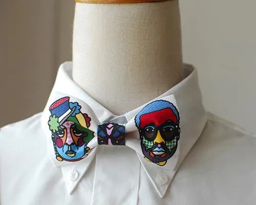 Men Pre-tied Cotton Bow Tie - Available in 25 Choices