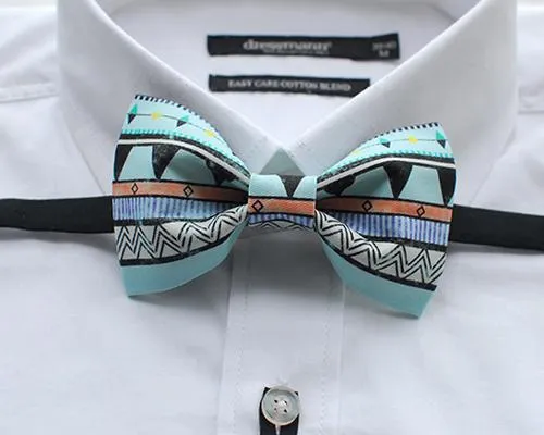 Men Pre-tied Cotton Bow Tie - Available in 25 Choices