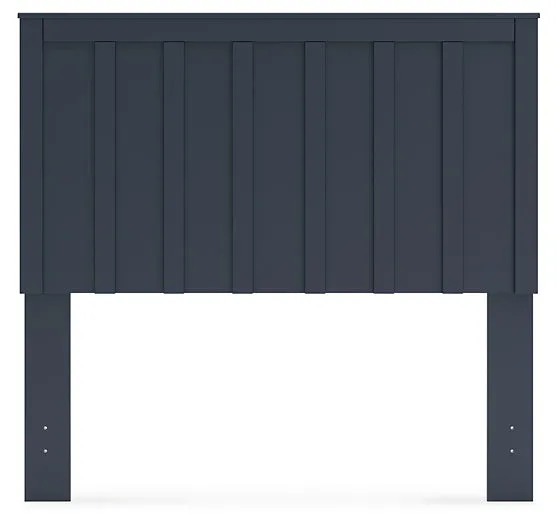 Simmenfort Full Panel Headboard with 2 Nightstands