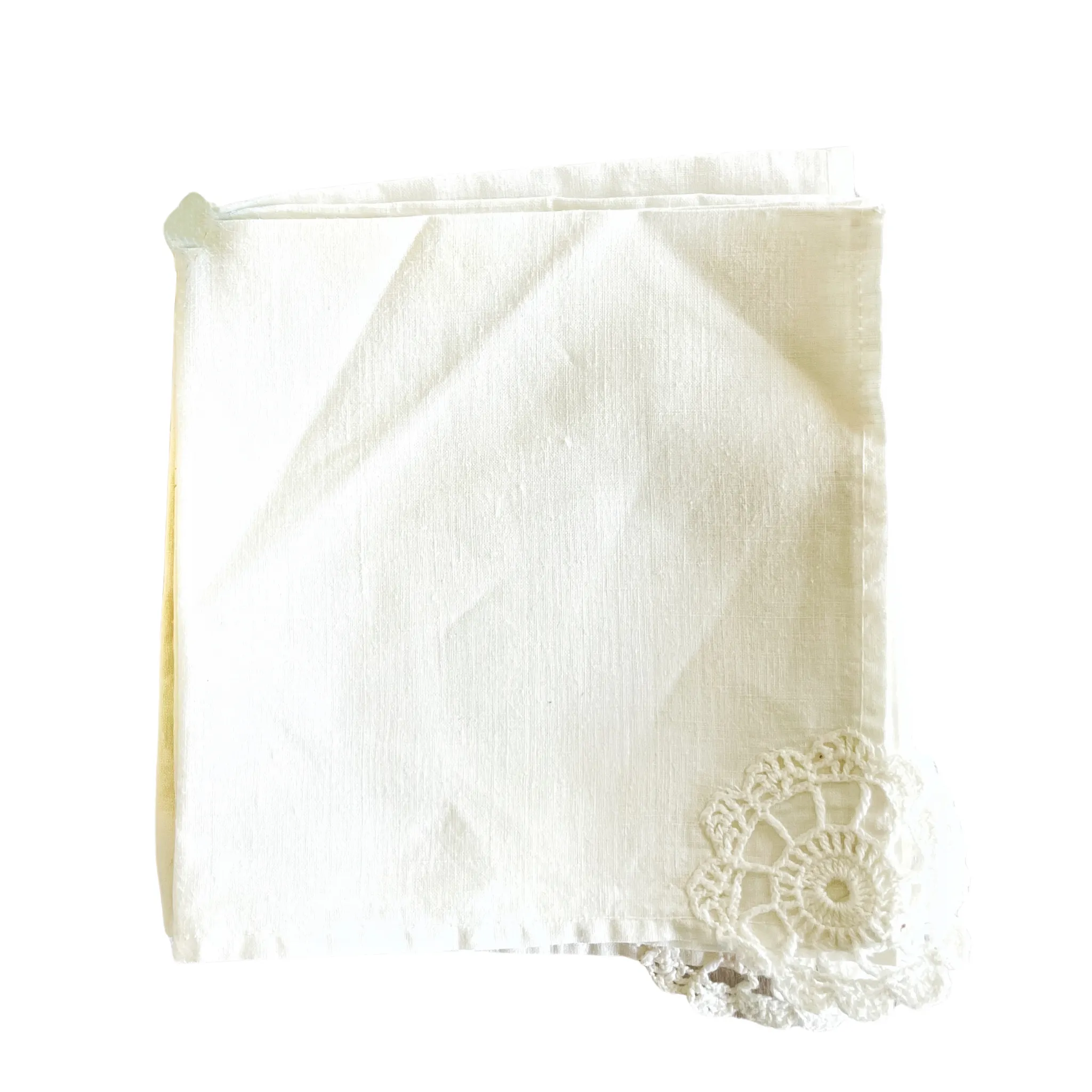 Vintage Cocktail Napkins, Set of Four